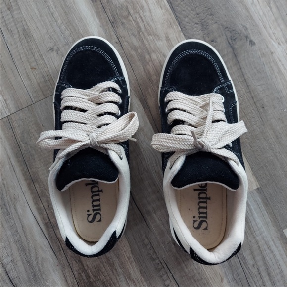 Suede Sneaker Simple OS Old School 90s Style Skate Shoe Womens 8.5 Mens 6.5 - Picture 5 of 5